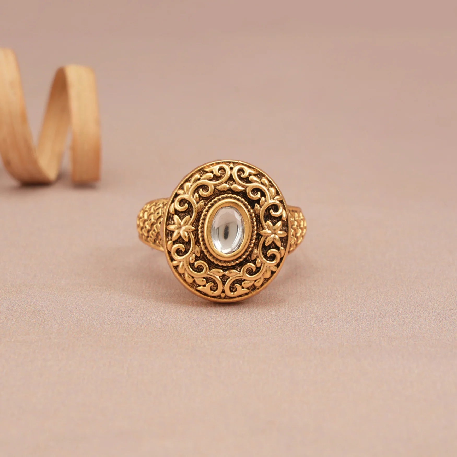 Antara Polki Diamond Ring
