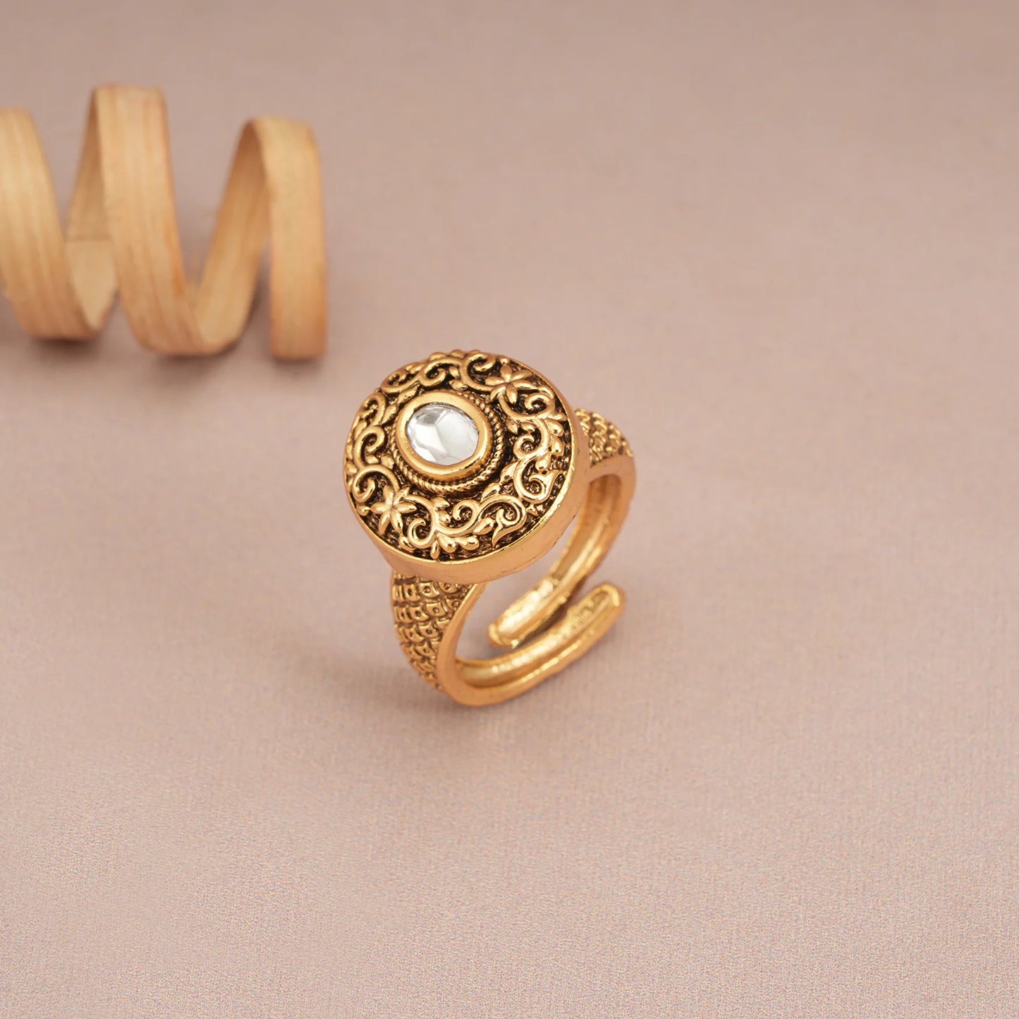 Antara Polki Diamond Ring