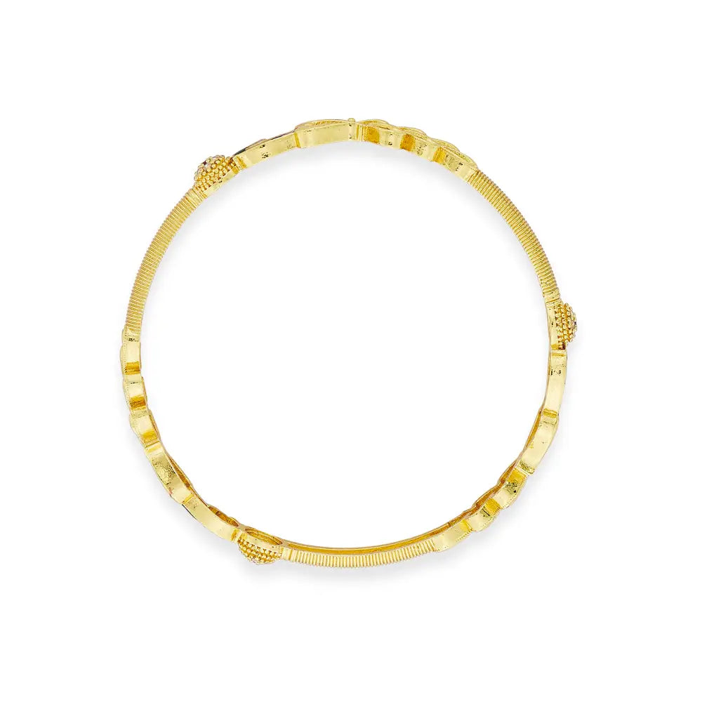 Peacock motif Bangle Set