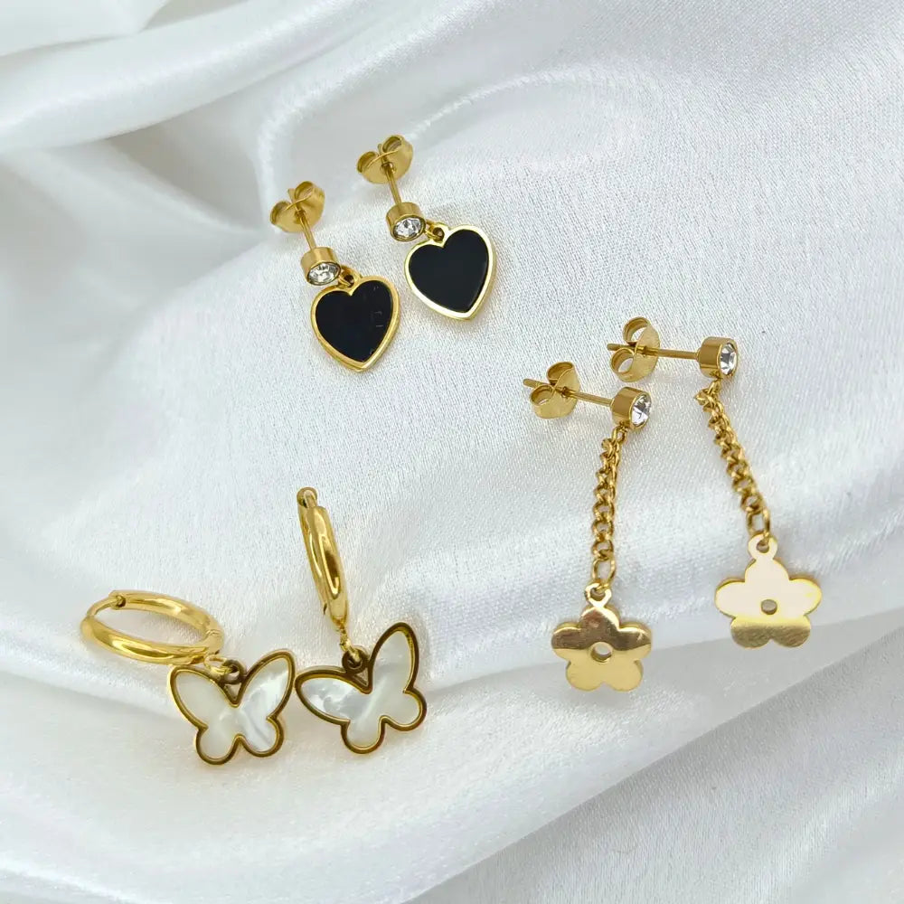 Cute Stone Peacock Stud Earring