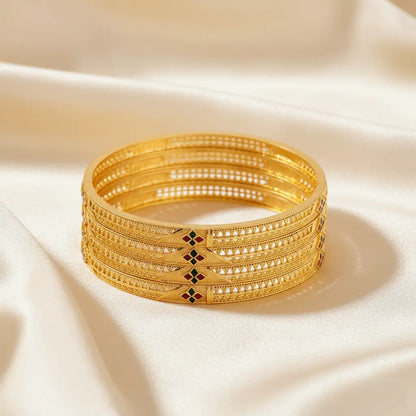 Regal Bangle Set