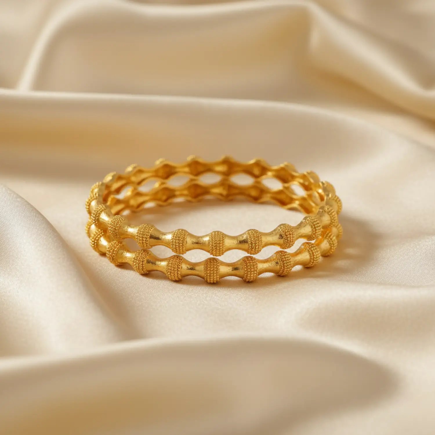 Classic Bead Bangle Set