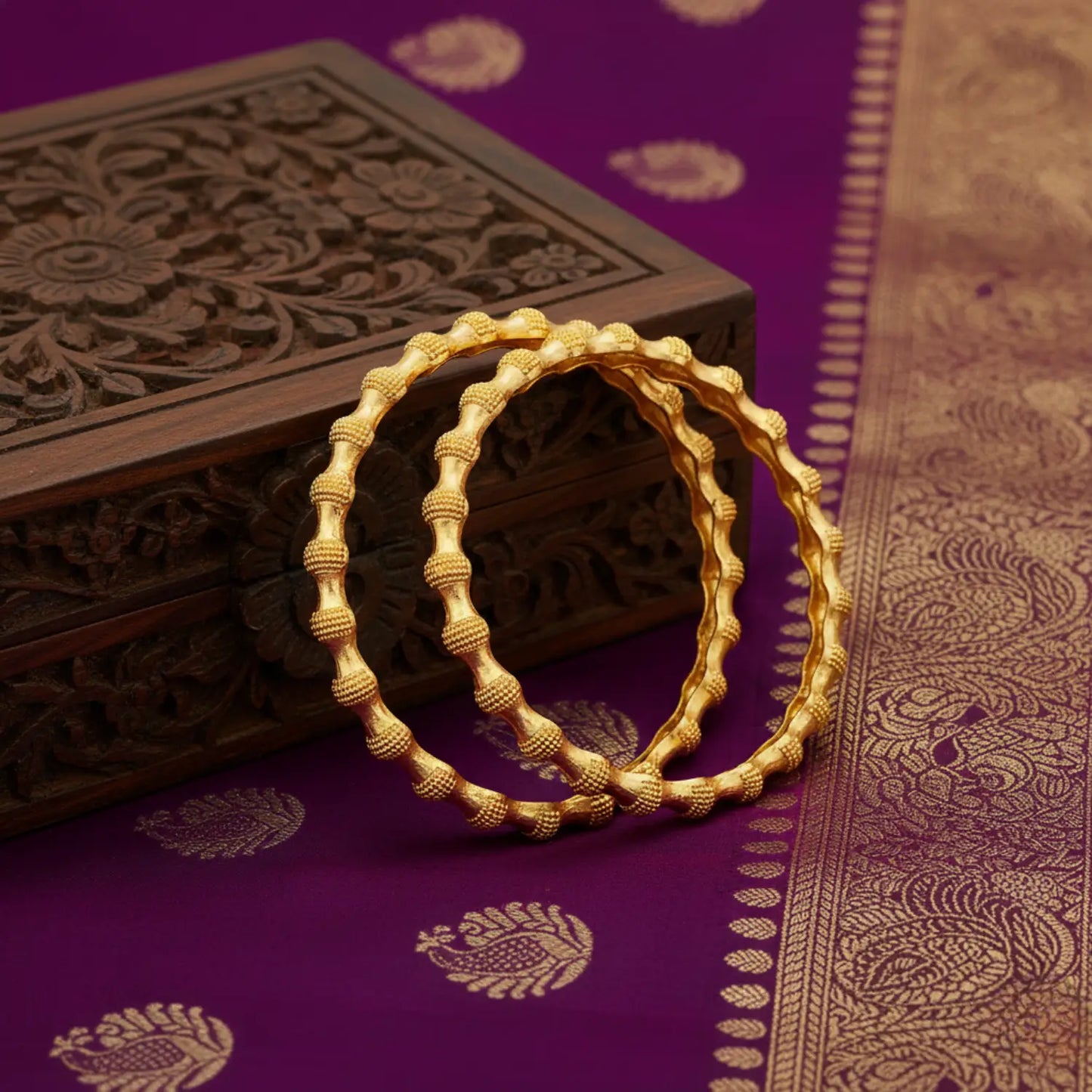 Classic Bead Bangle Set