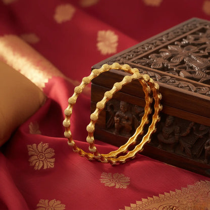 Classic Bead Bangle Set