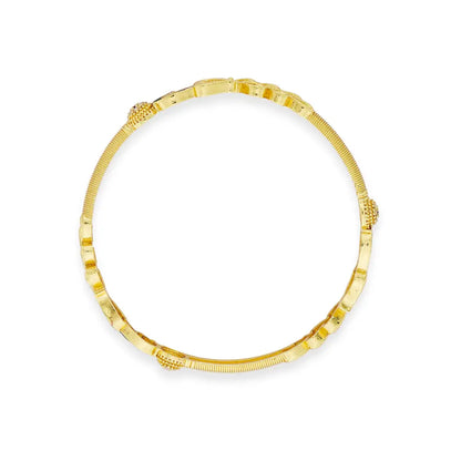 Peacock motif Bangle Set