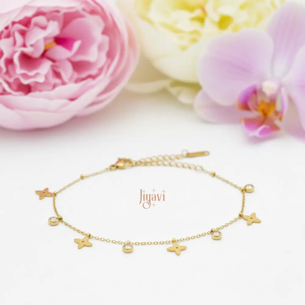 Lucky Bloom Charm Bracelet