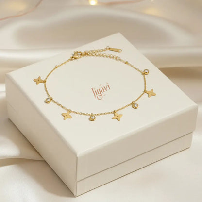 Lucky Bloom Charm Bracelet