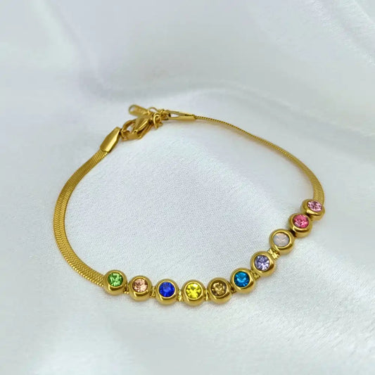 Antique gold stone elegant bangle set for women