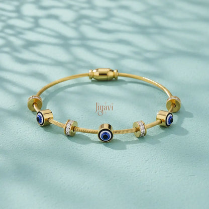 Jiyavi's Demi-Fine Evil Eye Bracelet
