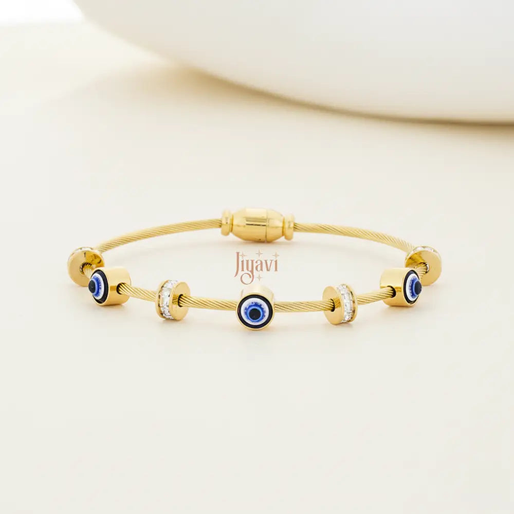 Jiyavi's Demi-Fine Evil Eye Bracelet