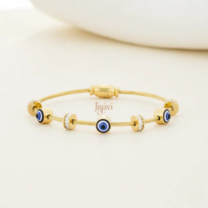 Jiyavi's Demi-Fine Evil Eye Bracelet