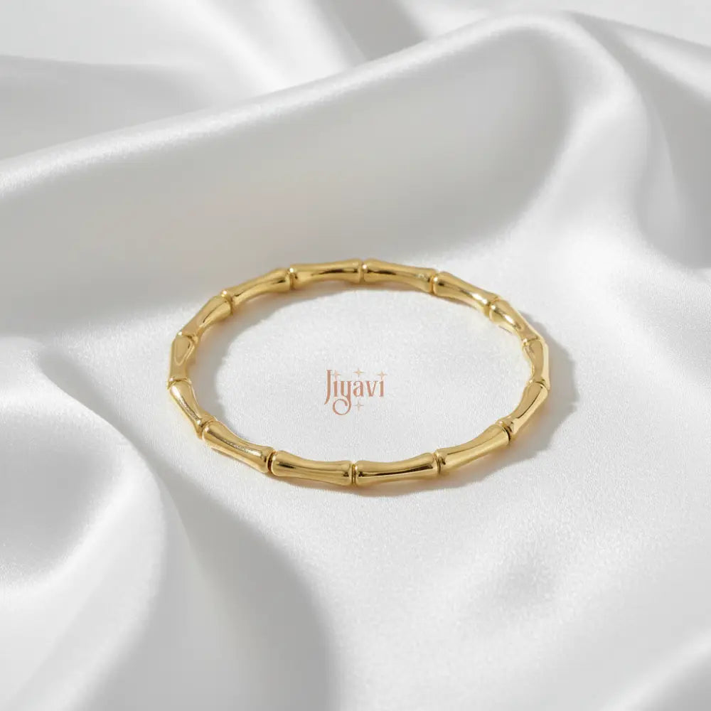 Golden Bamboo Bracelet