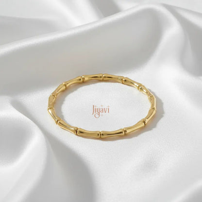 Golden Bamboo Bracelet