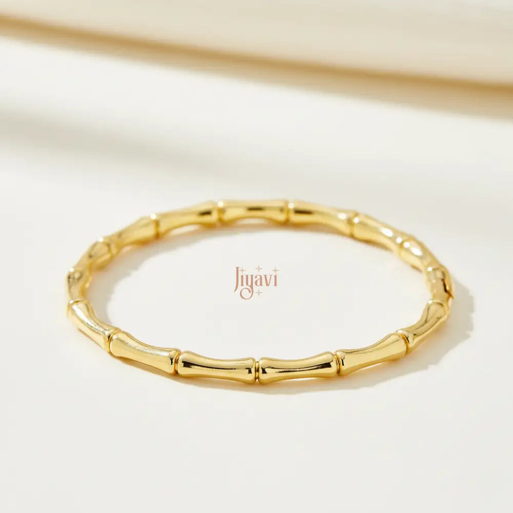 Golden Bamboo Bracelet