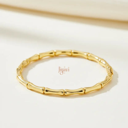 Golden Bamboo Bracelet