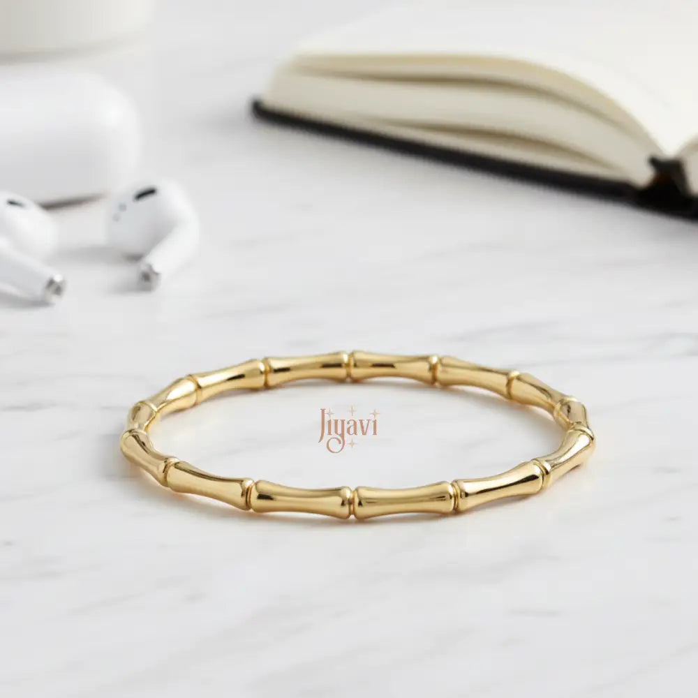 Golden Bamboo Bracelet