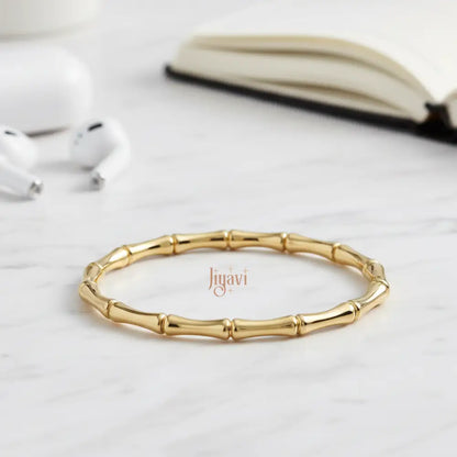 Golden Bamboo Bracelet