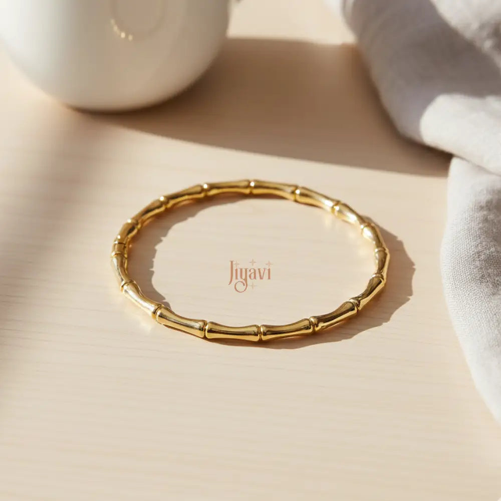 Golden Bamboo Bracelet