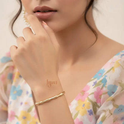 Golden Bamboo Bracelet