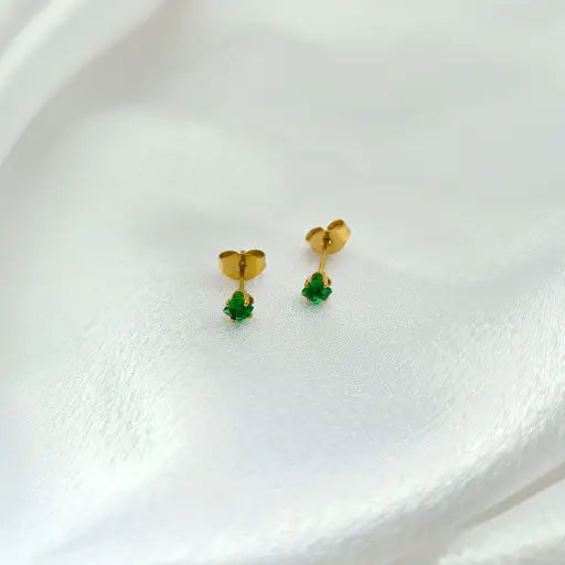 Jiyavi's Demi-Fine "Divine Glow" Anti-Tarnish Earring Combo