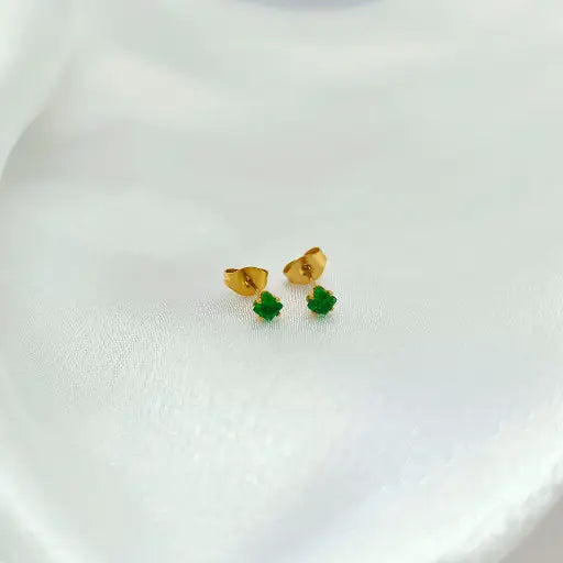 Jiyavi's Demi-Fine "Divine Glow" Anti-Tarnish Earring Combo