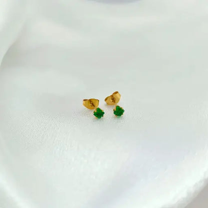 Jiyavi's Demi-Fine "Divine Glow" Anti-Tarnish Earring Combo