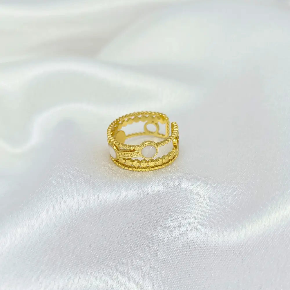 Jiyavi's Demi-Fine "Celestial Band" Adjustable Ring for woman