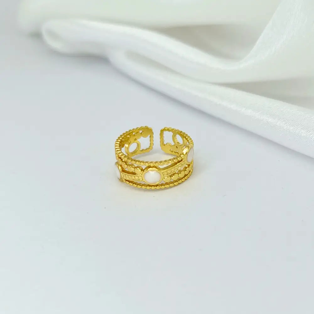 Jiyavi's Demi-Fine "Celestial Band" Adjustable Ring for woman