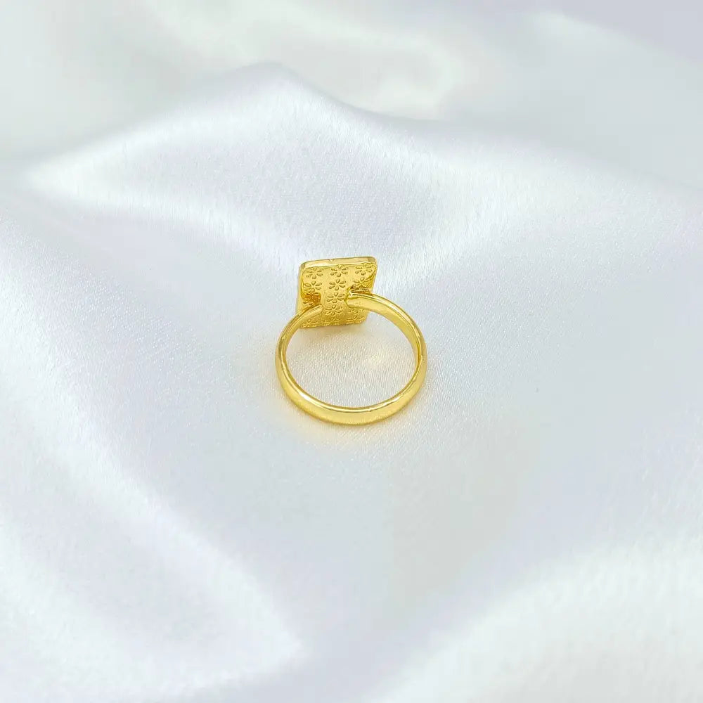 Jiyavi's Demi-Fine "Garden Dreams" Adjustable Ring for woman