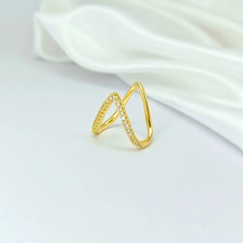 Jiyavi's Demi-Fine "Starry Vanki" Adjustable Ring for woman