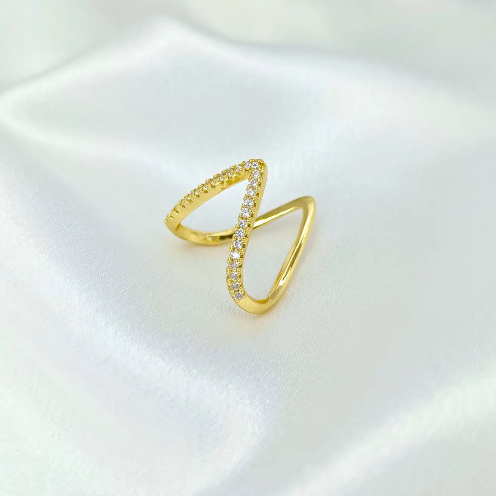 Jiyavi's Demi-Fine "Starry Vanki" Adjustable Ring for woman