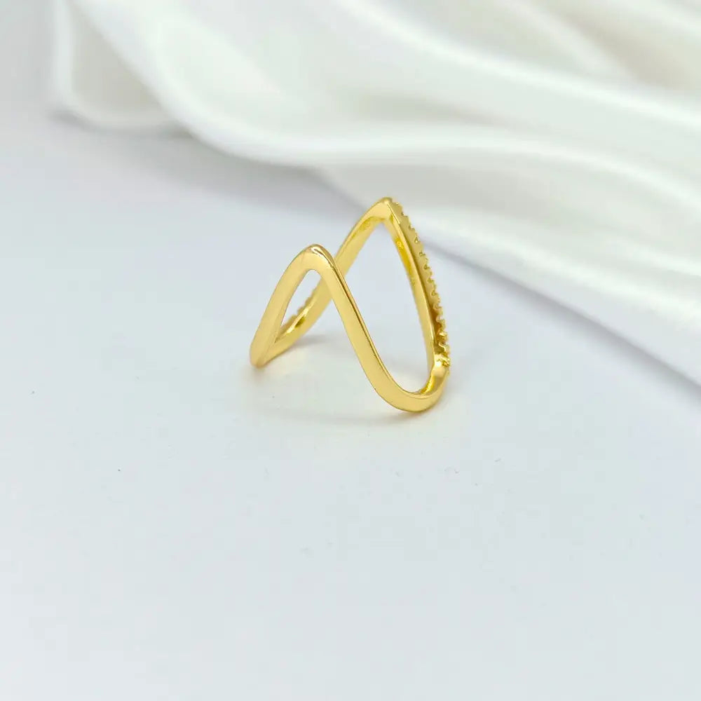 Jiyavi's Demi-Fine "Starry Vanki" Adjustable Ring for woman
