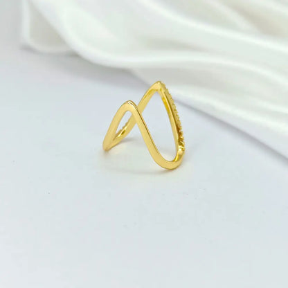 Jiyavi's Demi-Fine "Starry Vanki" Adjustable Ring for woman