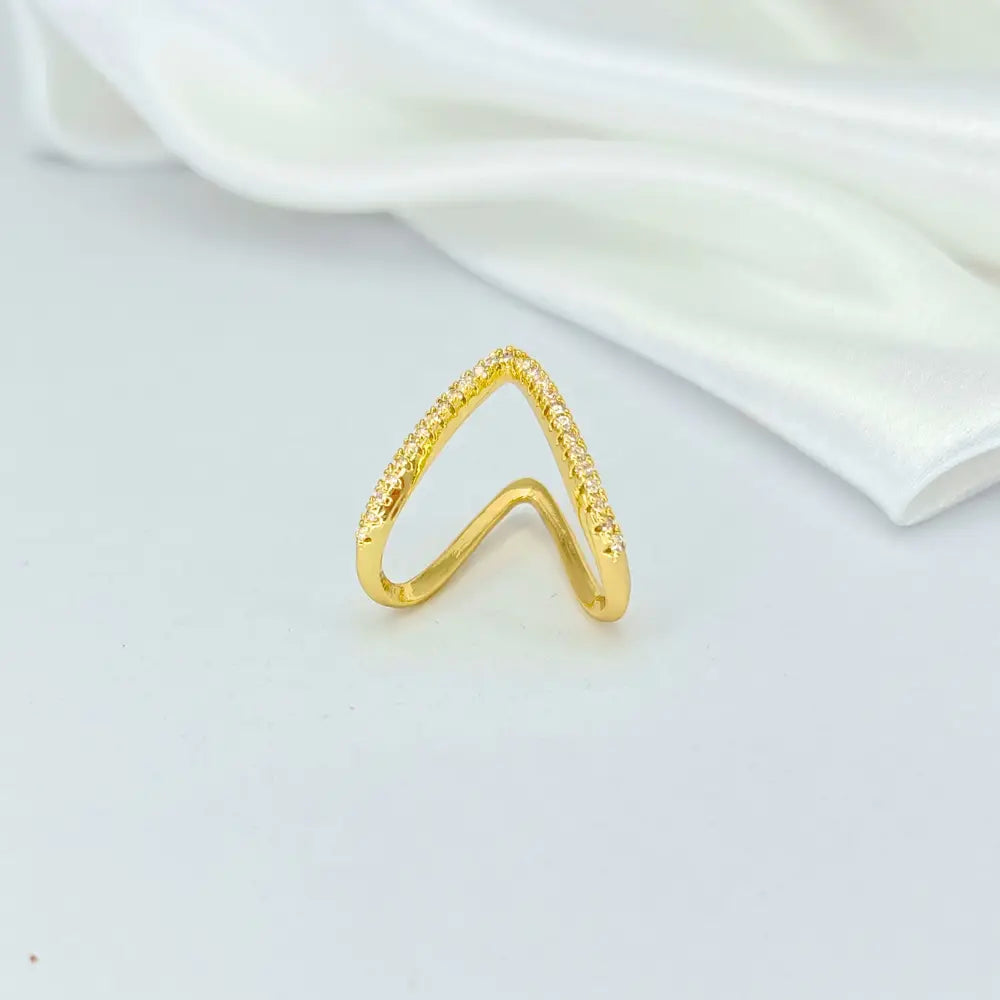 Jiyavi's Demi-Fine "Starry Vanki" Adjustable Ring for woman
