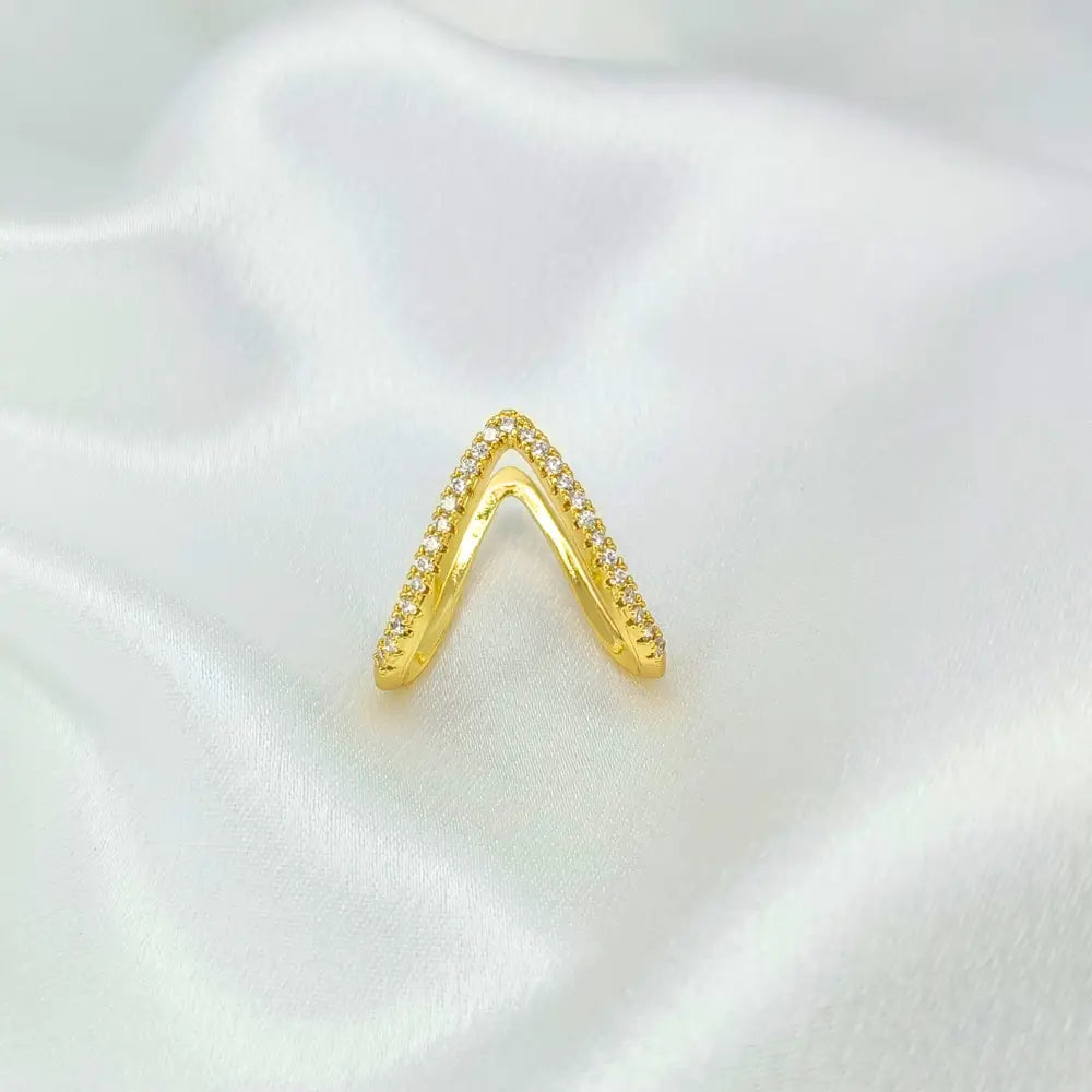 Jiyavi's Demi-Fine "Starry Vanki" Adjustable Ring for woman
