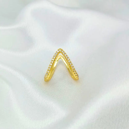 Jiyavi's Demi-Fine "Starry Vanki" Adjustable Ring for woman
