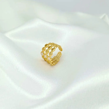Jiyavi's Demi-Fine "Lunar Orbit" Adjustable Ring for woman