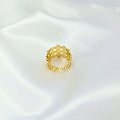 Jiyavi's Demi-Fine "Lunar Orbit" Adjustable Ring for woman